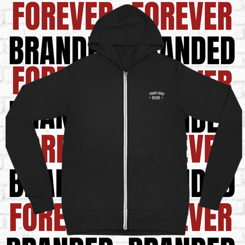 Alumni Unisex zip hoodie (S-2XL)