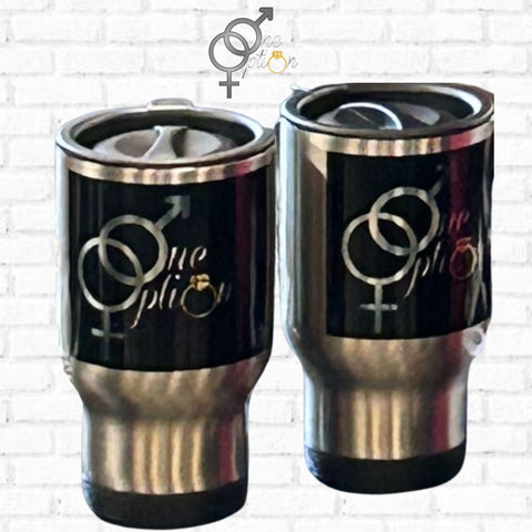 One Option Travel Mug (Stainless steel thermal layer 14 Oz) (Qty=1)