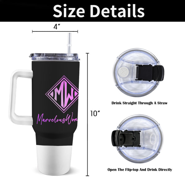 Marvelous Wonders Tumbler with Handle (40 Oz)