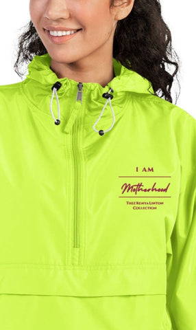 Motherhood Embroidered Champion Windbreaker